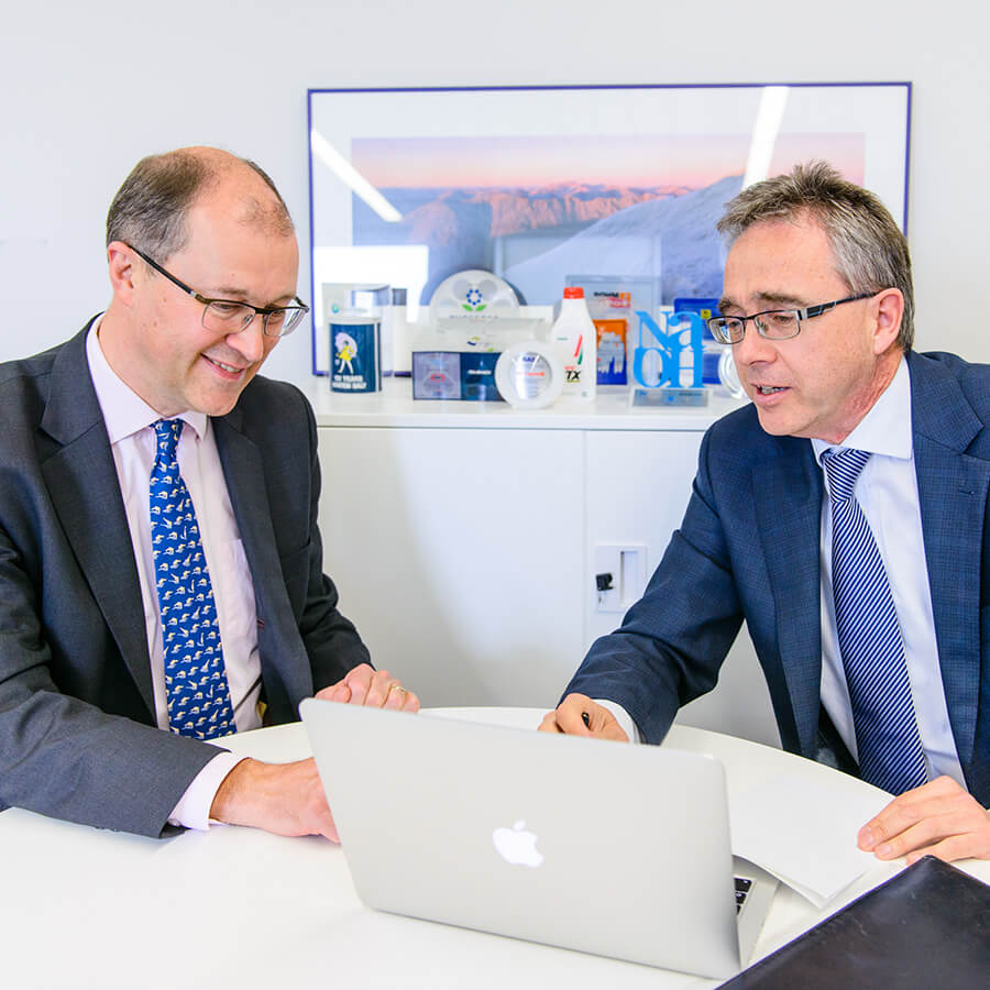 Chief Executive Alasdair Nisbet and Senior Advisor Just Jansz of Natrium Capital