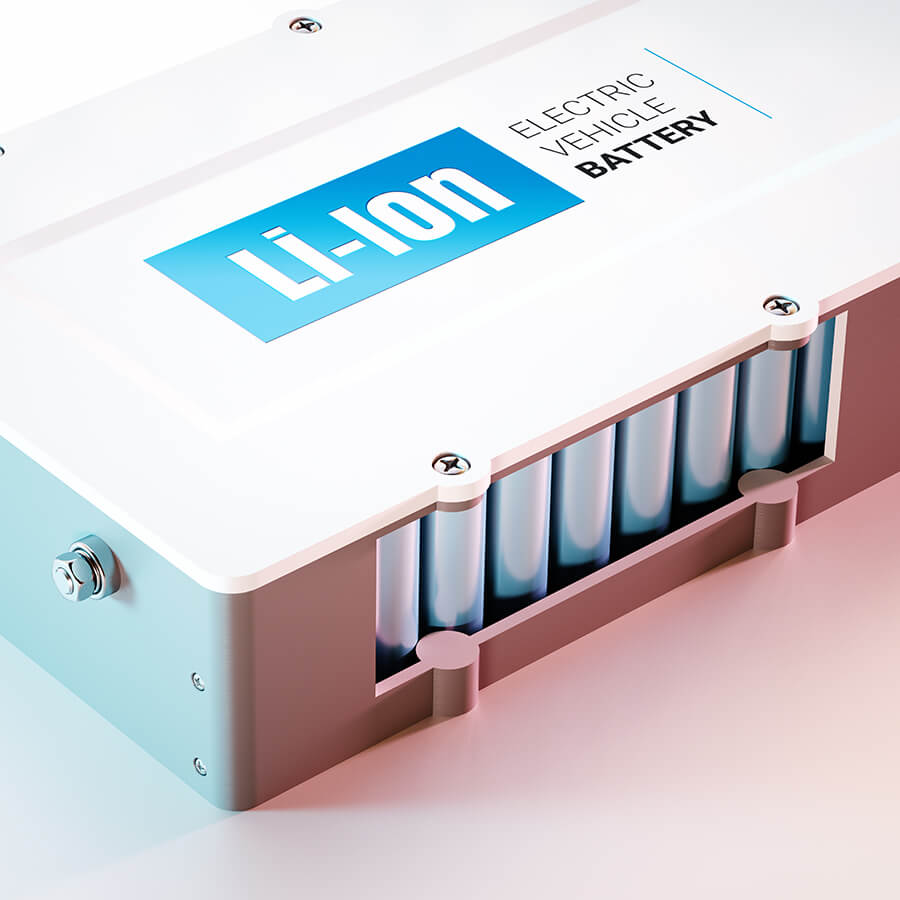 Lithium-ion-battery